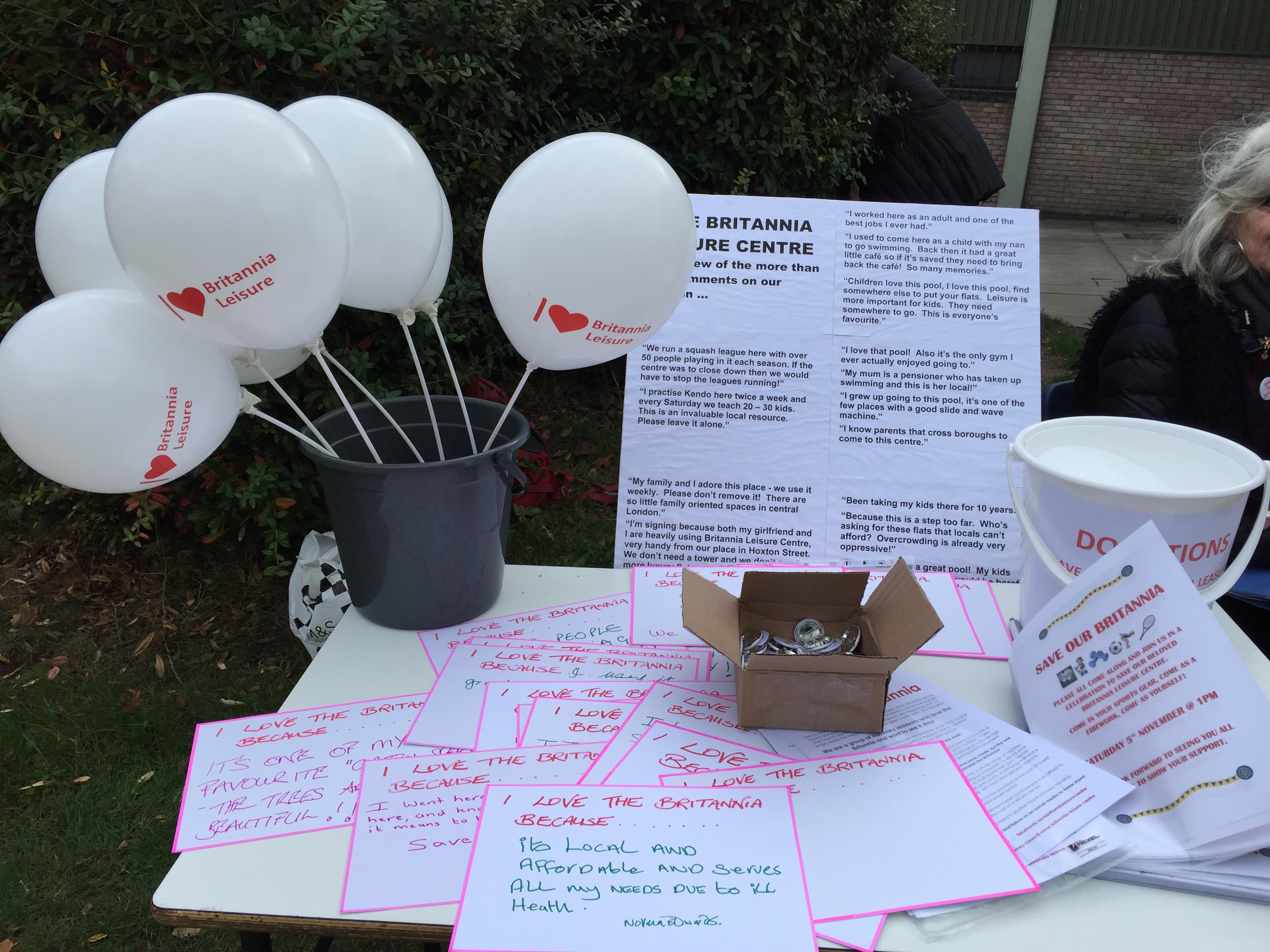 Campaigners rally to defend Hackney’s Britannia Leisure Centre