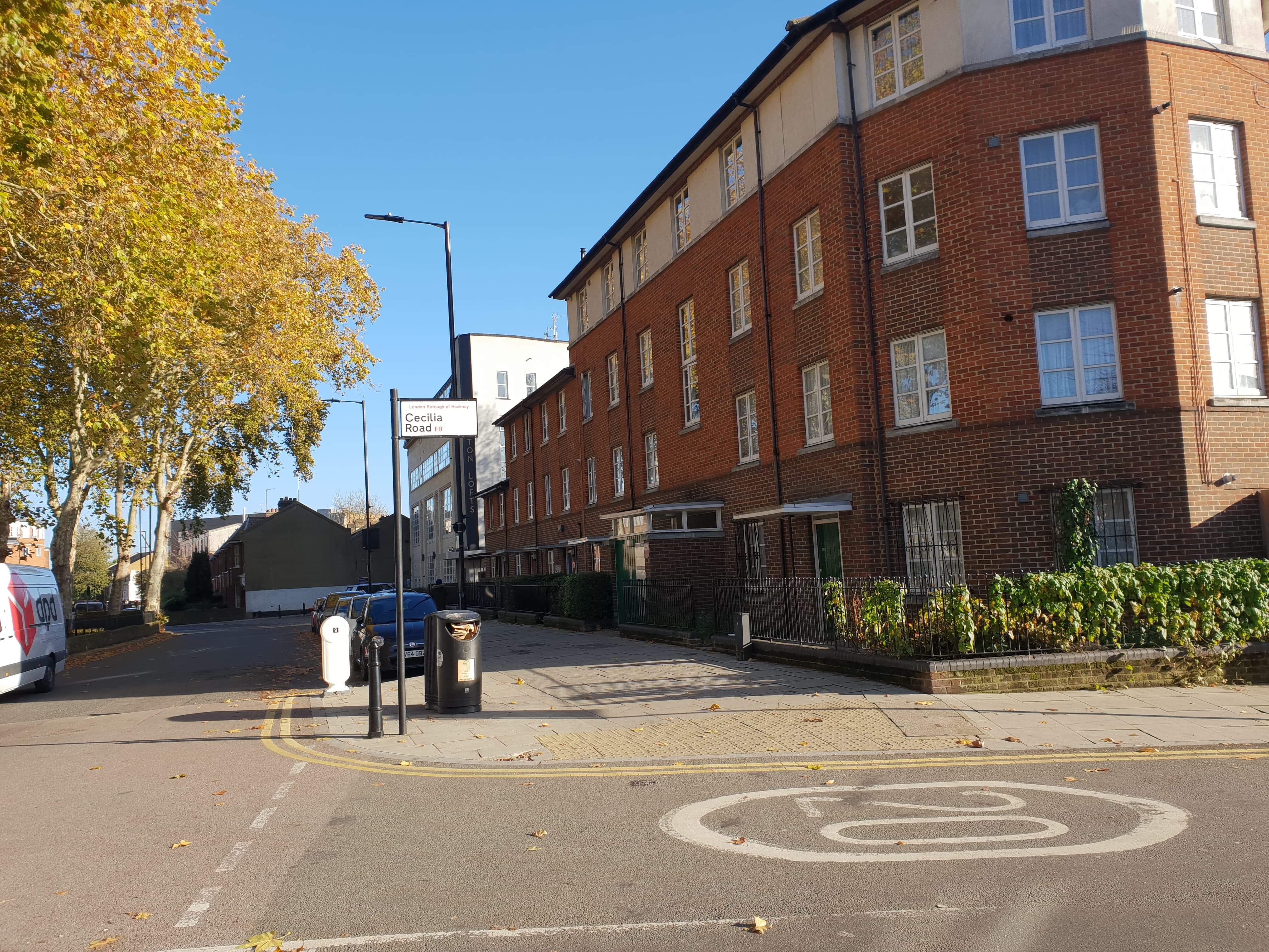 Picture of Hackney homes as police hunt for burglar