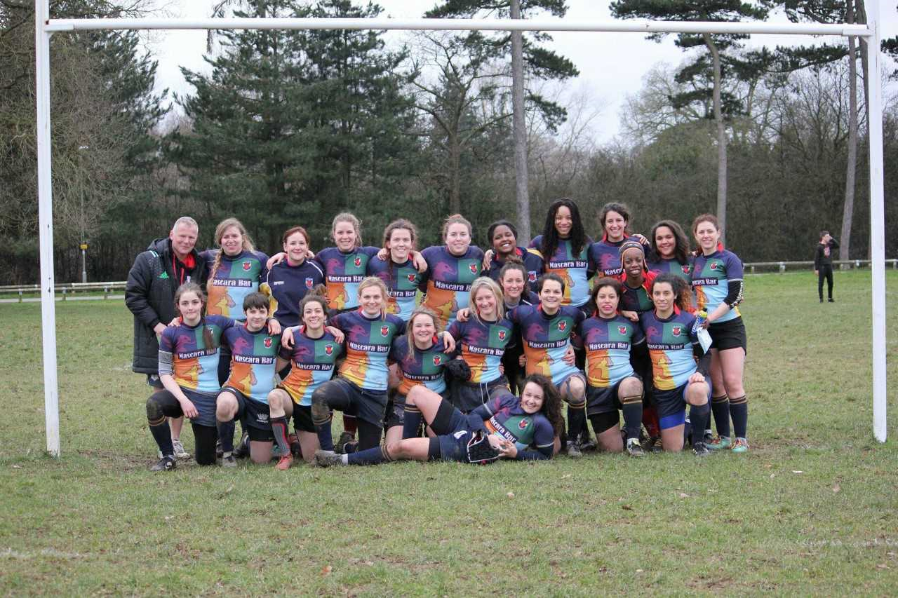 Smashing through the gain line with Hackney Ladies RFC