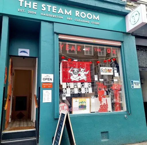Steam Room dry cleaning lifestyle store