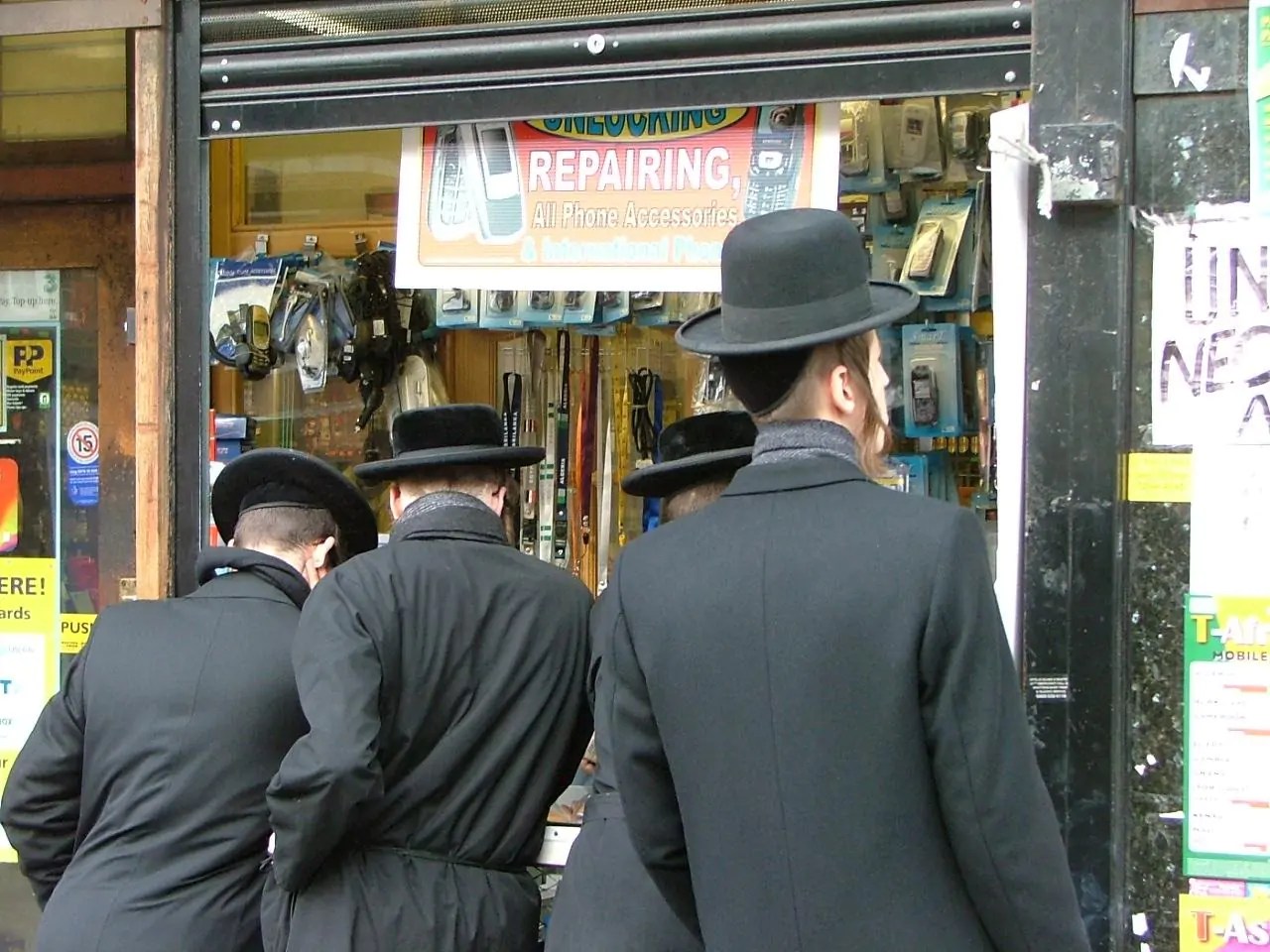 Orthodox Jewish Community at Purim festival
