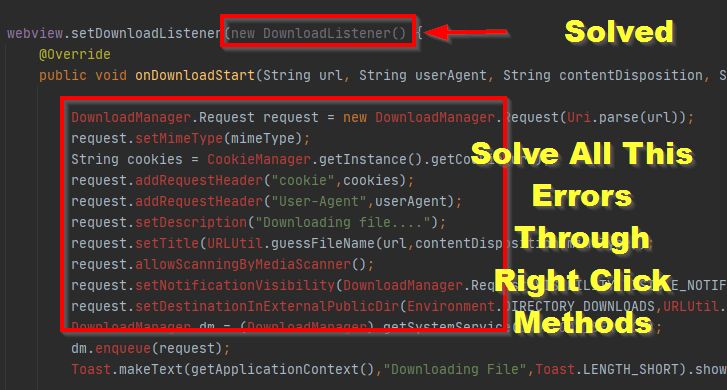 Enable Download Button In Webview Android App 2021 Part 4 - Premium Light Design Gallery - HD