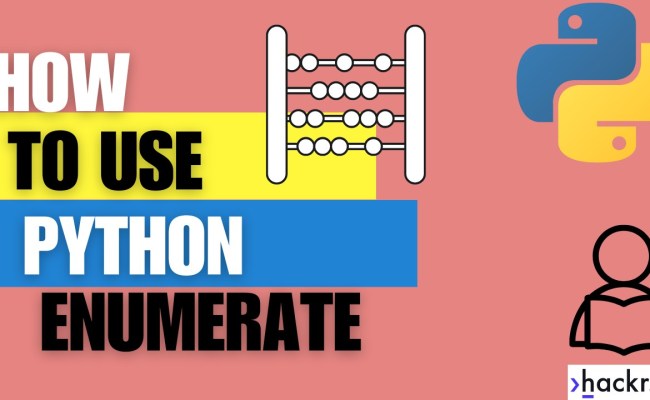 Python Enumerate() Function | Docs With Examples