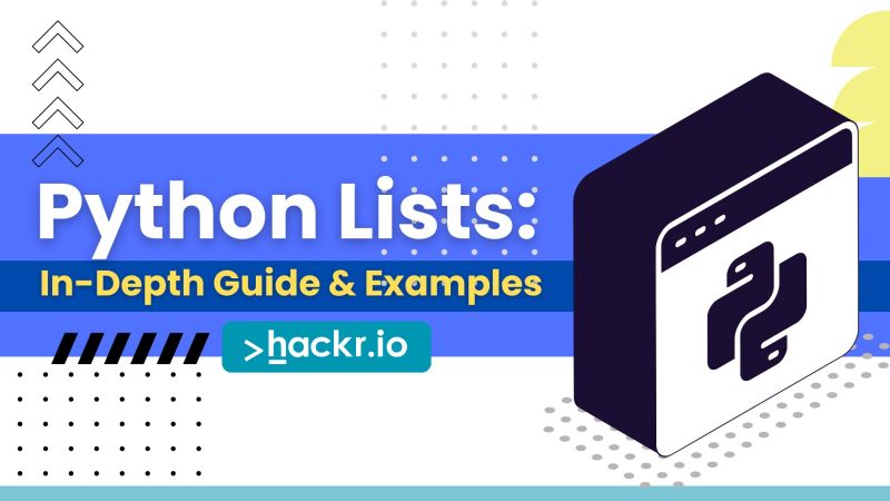 Python Lists An Essential Guide With Code Examples By Python - Download Classic Dark Background | High Resolution