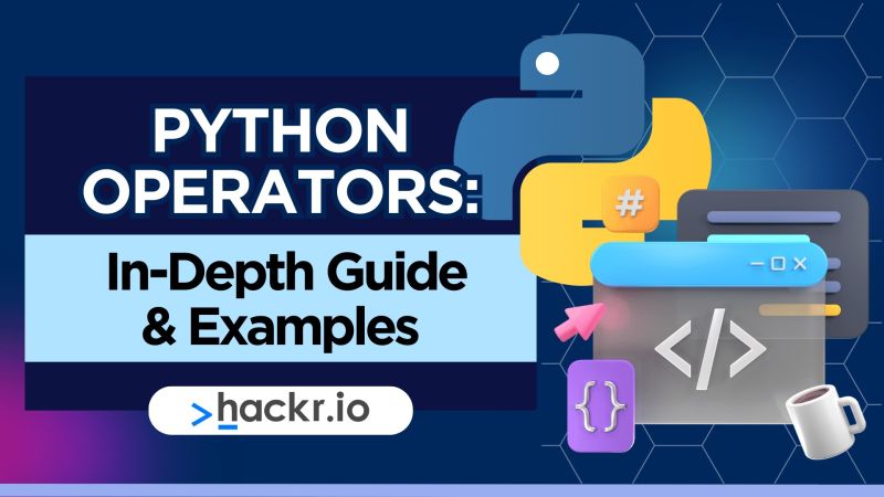 Mastering Python Operators A Comprehensive Guide To Power Your Code - Premium Gradient Art - HD