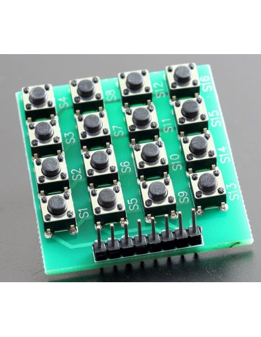 Mcu Extension 4 X 4 16 Key Matrix Keyboard Module For Arduino 4 4 - City Patterns - Perfect High Resolution Collection