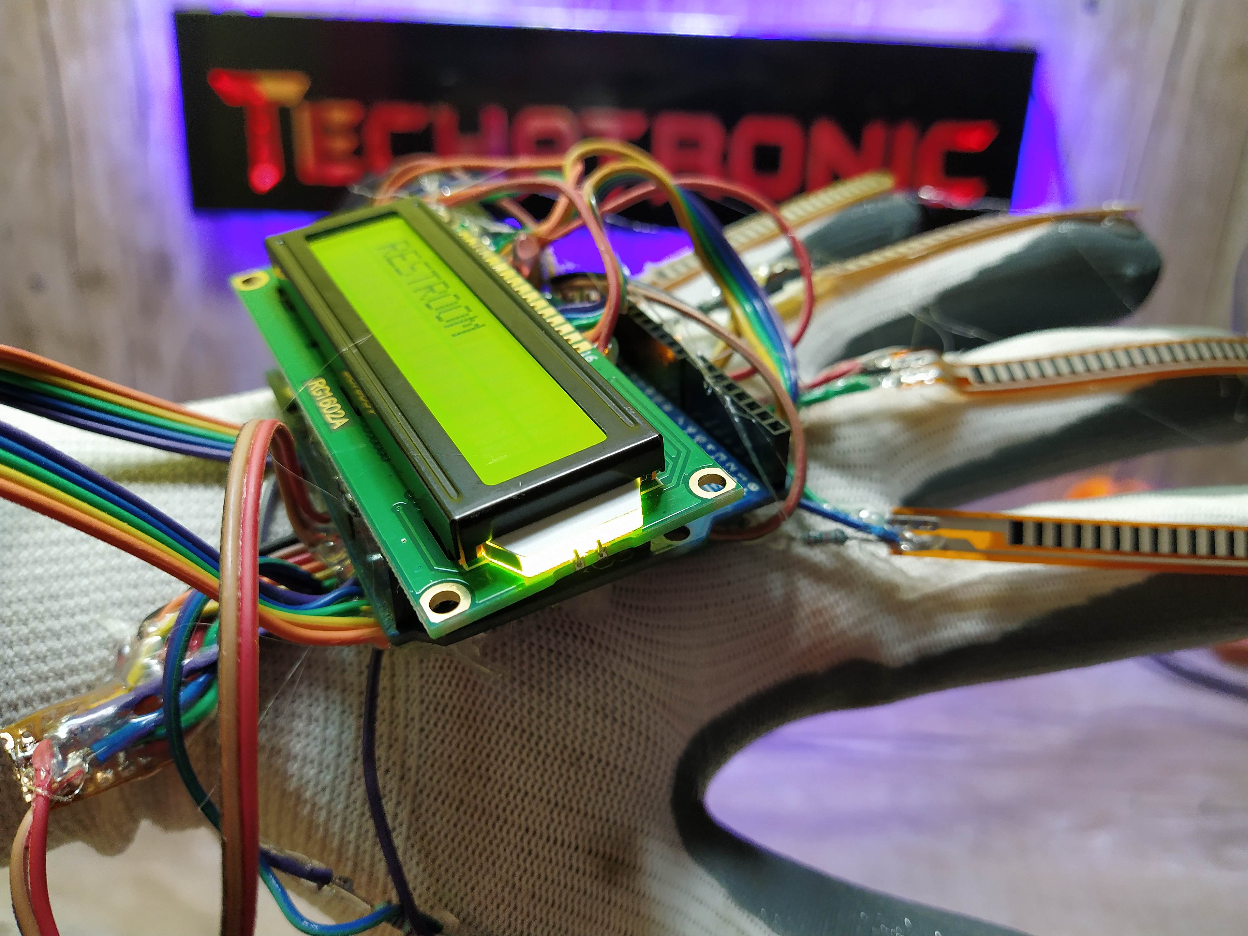 Arduino Based Glove For Sign Language Recognition Project A Project Focused On Developing - Premium Space Texture Gallery - Retina