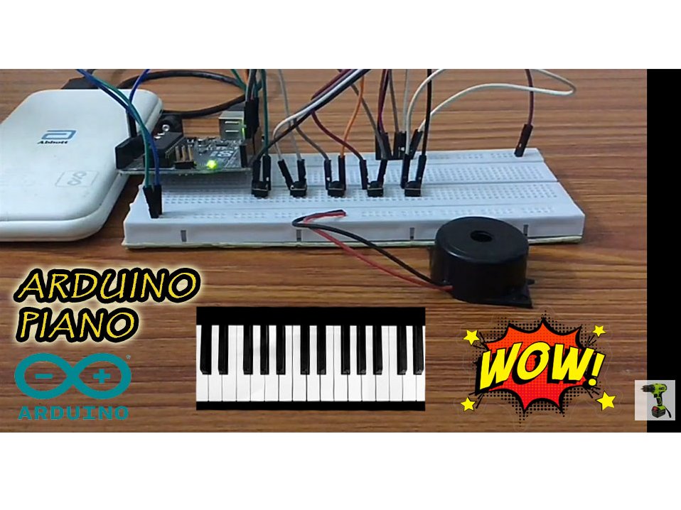 Creating An Awesome Electronic Piano Using Arduino Uno Diy Project Tutorial Youtube - 8K Colorful Photos for Desktop