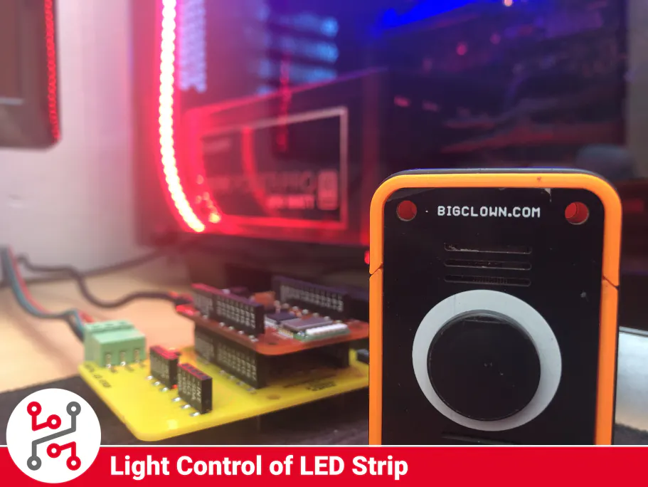 Hardwario Iot Kit Light Control Of Led Strip Hackster Io
