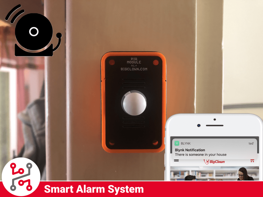 Smart Iot Alarm Hackster Io - Creative Retina Gradient Pictures | Free Download