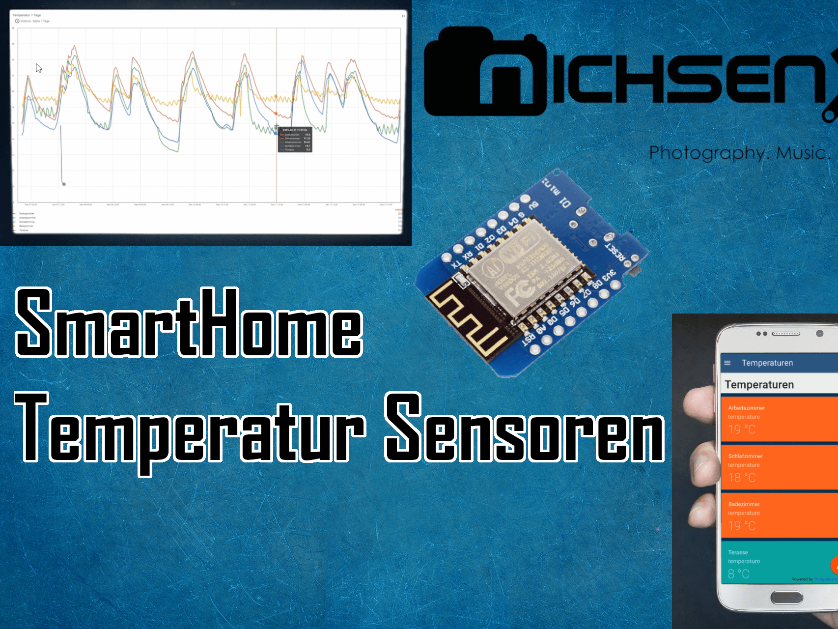 Wifi Temperature And Humidity Sensor Hackster Io - Dark Wallpaper Collection - Desktop Quality