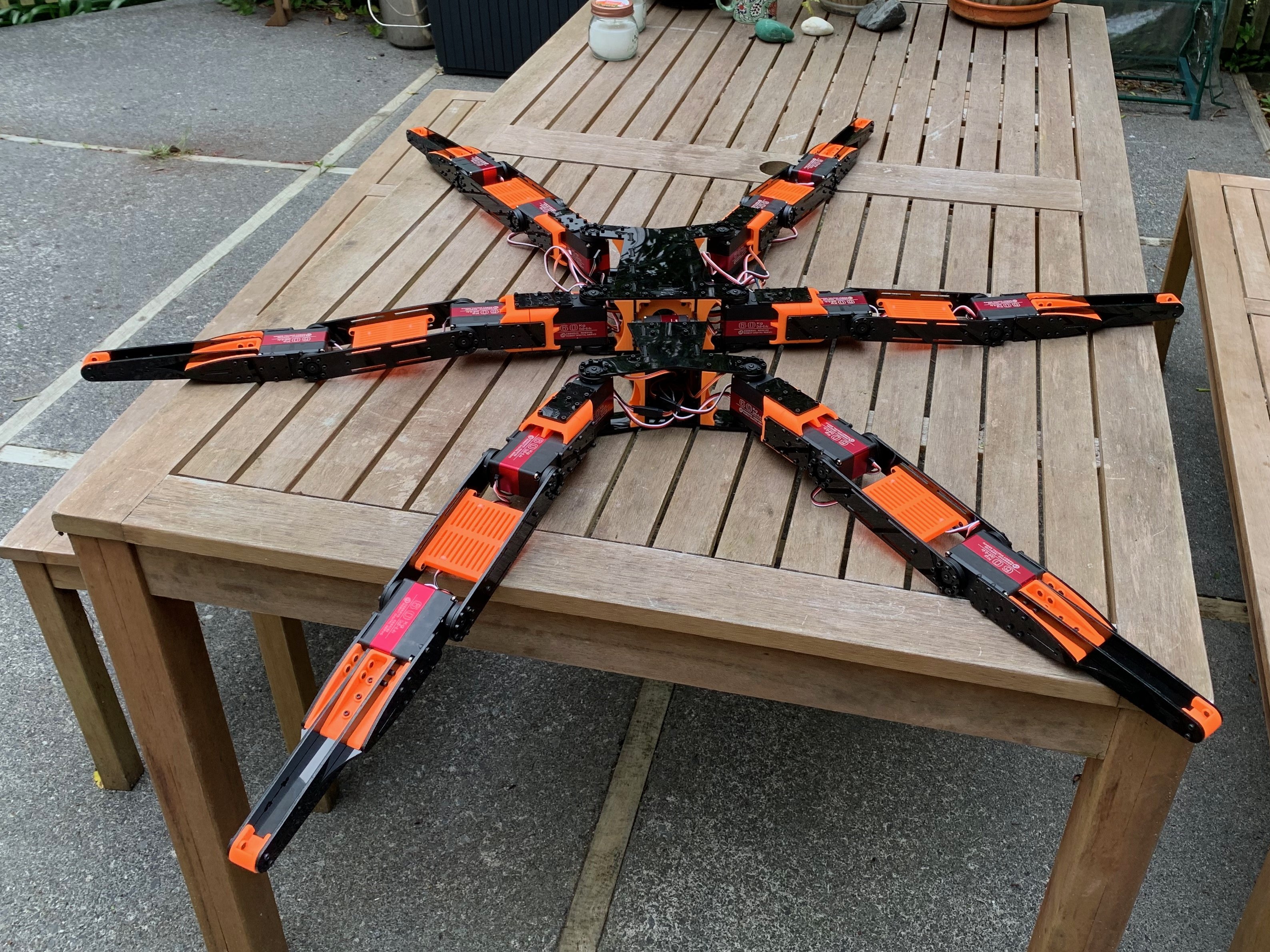 Hexapod Grip Arm Hackster Io - Amazing Mountain Texture - Retina