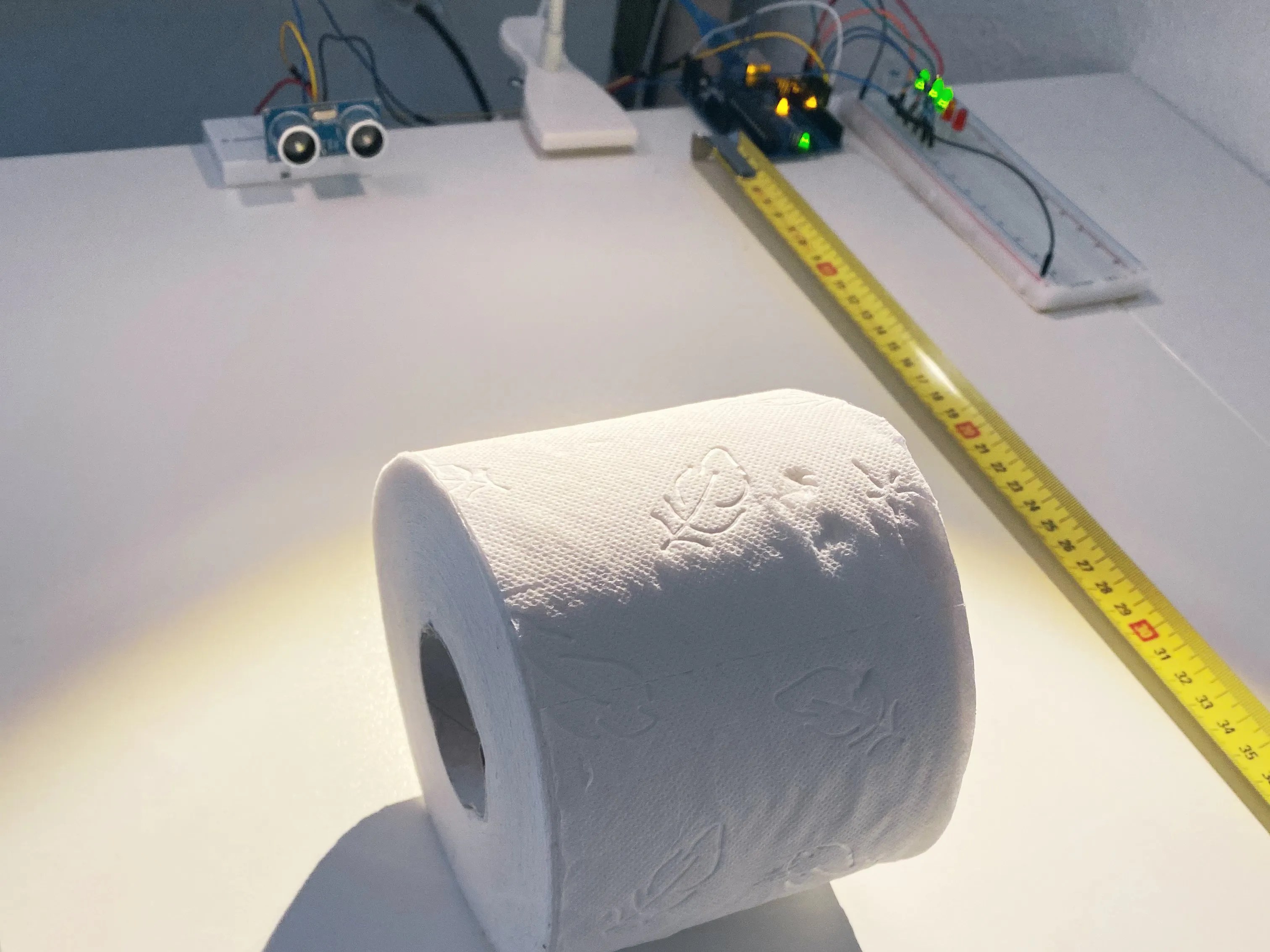 Interfacing Ultrasonic Distance Sensor Hackster Io - Gradient Wallpaper Collection - Full HD Quality