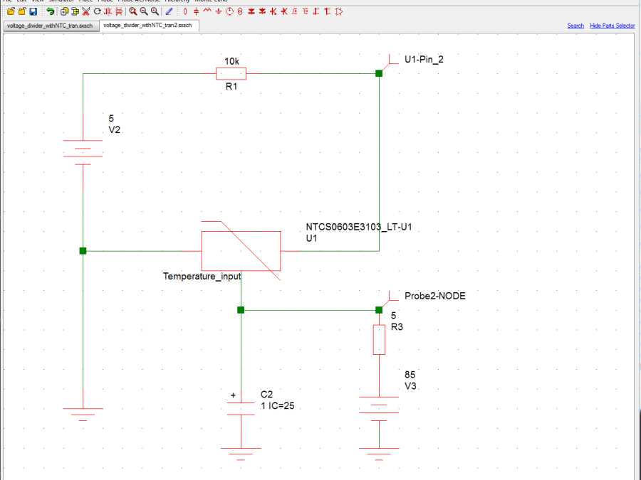 Qspice On Off Temperature Control Simulation With Ntc Hackster Io - Download Gorgeous Ocean Pattern | 4K