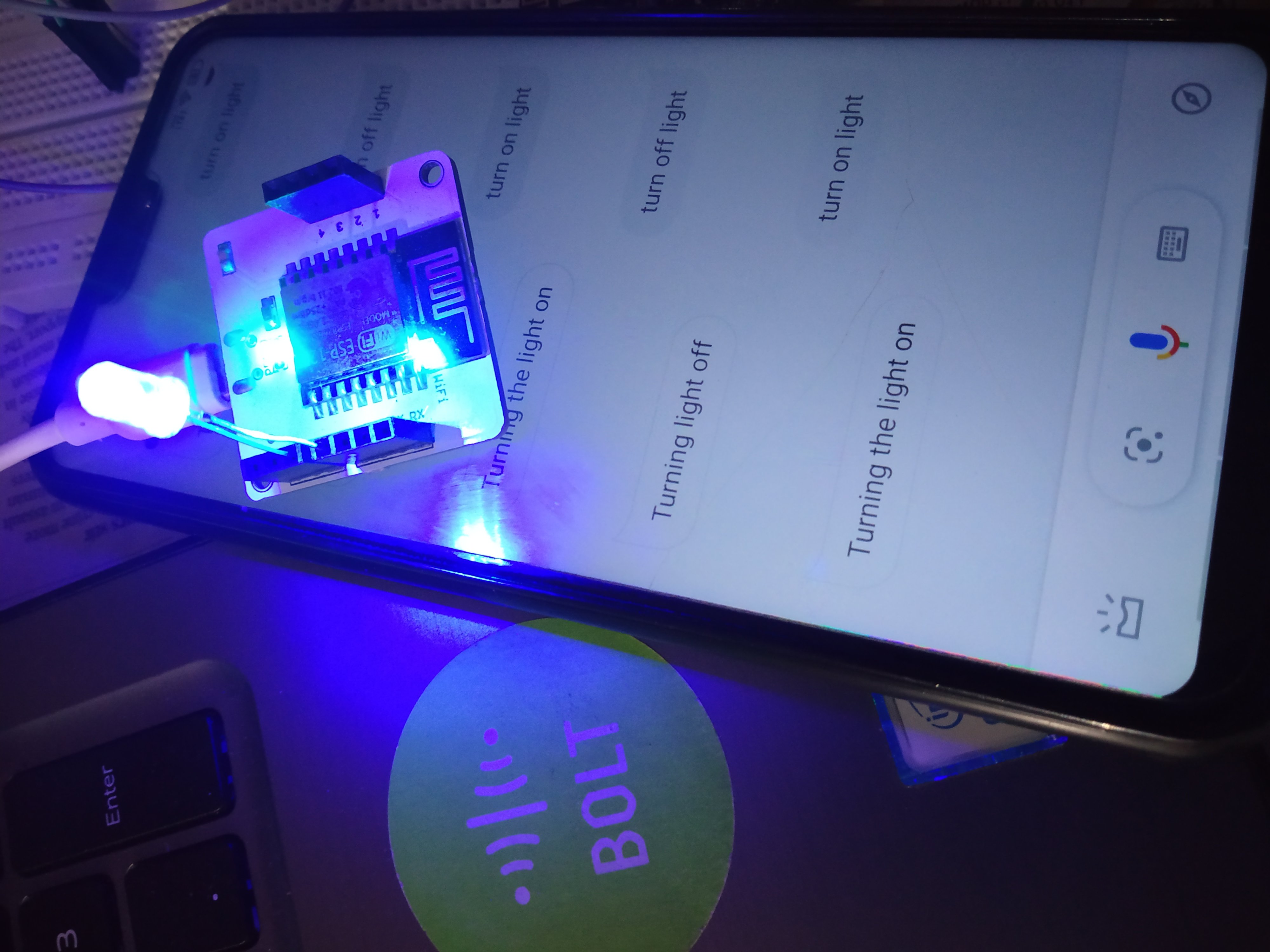 Led Control Using Google Assistant Hackster Io - Full HD City Arts for Desktop