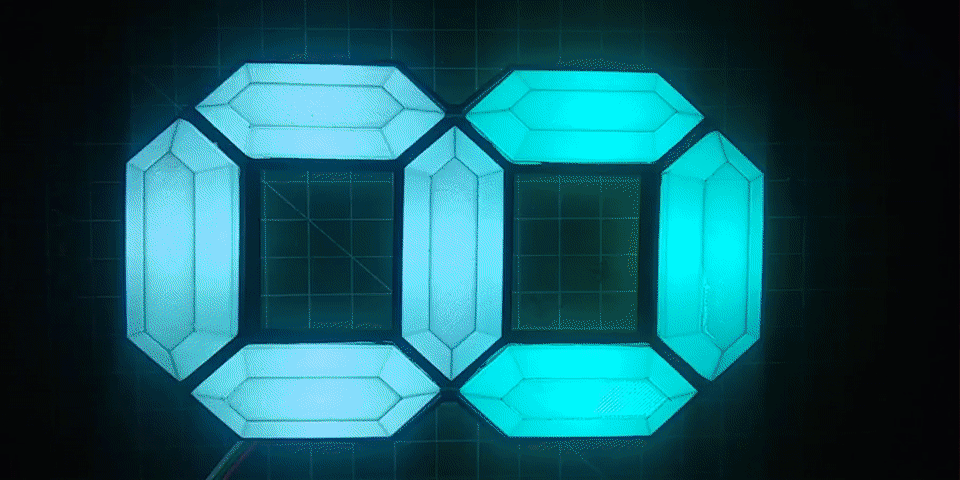 Interactive Rgb Seven Segment Hackster Io - Abstract Images - Perfect 8K Collection