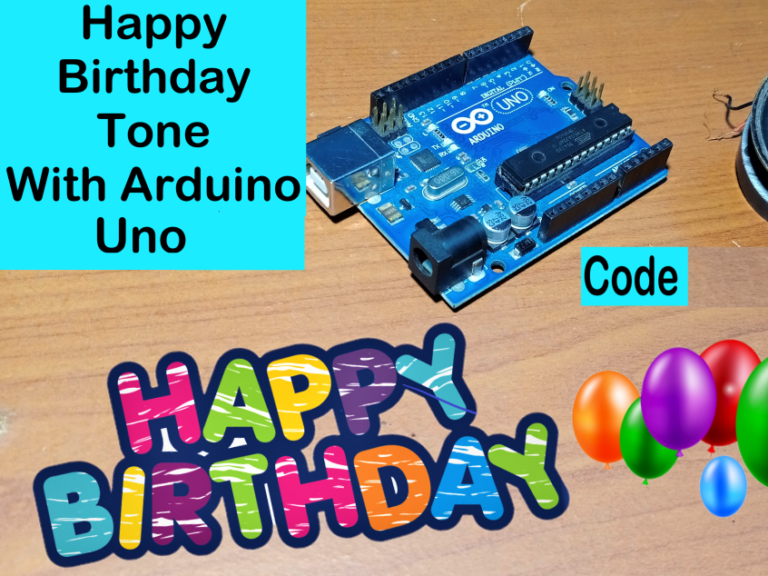 Happy Birthday Song Using Arduino Uno Hackster Io - Gradient Illustration Collection - High Resolution Quality
