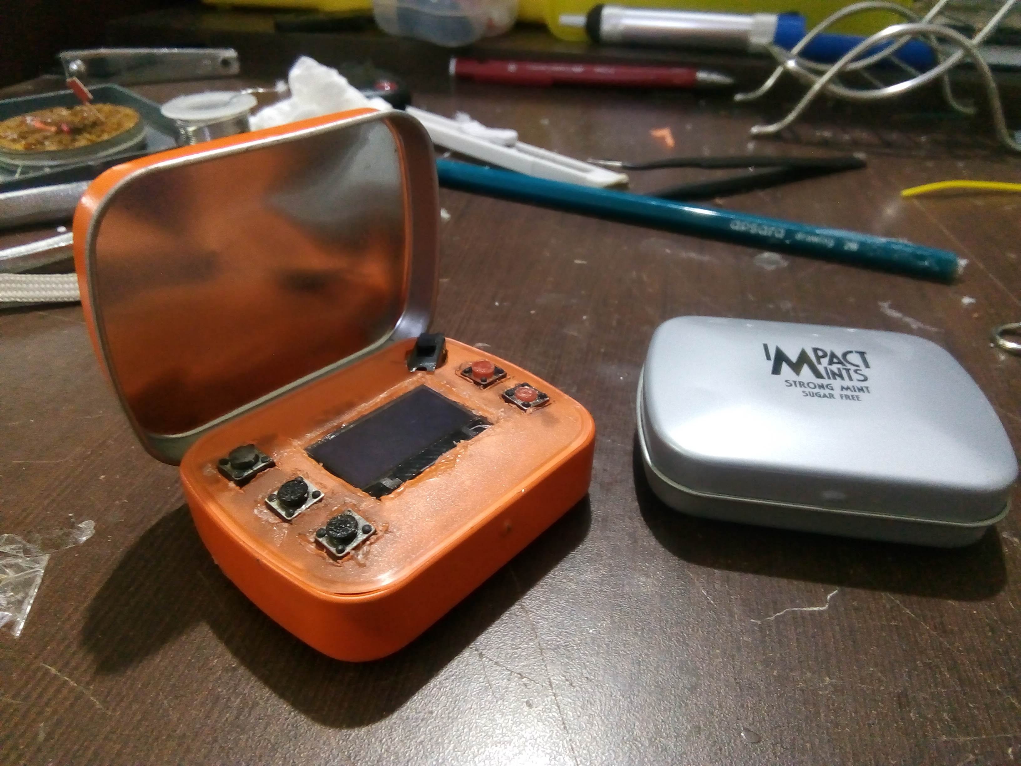 Esp8266 Mini Gaming Console Hackster Io - Perfect 4K Minimal Wallpapers | Free Download