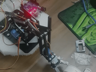 Hexapod Grip Arm Hackster Io - Elegant Mobile Gradient Patterns | Free Download