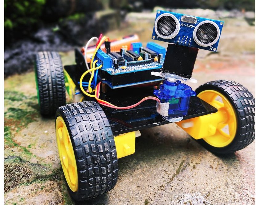 Obstacle Avoiding Robot - Hackster.io