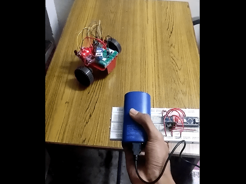 Gesture Controlled Robot Hackster Io - 8K Dark Arts for Desktop