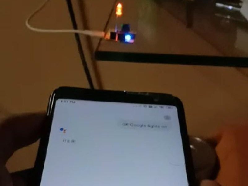 Control Devices Using Google Assistant Hackster Io - Download Stunning Dark Texture | Mobile