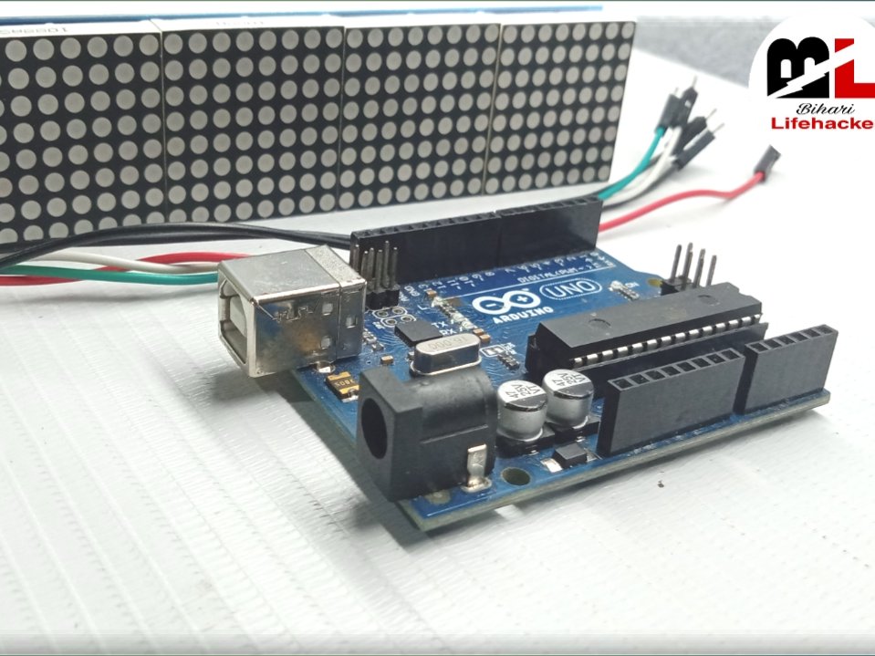 Arduino Tutorial Led Matrix Red 32x8 256 Led Driven By Max7219 Or Max7221 And Arduino Uno - Vintage Patterns - High Quality High Resolution Collection