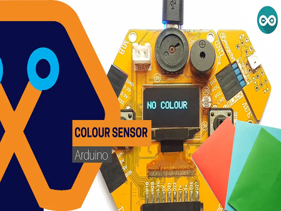 Simple Diy Colour Sensor From Magicbit Hackster Io