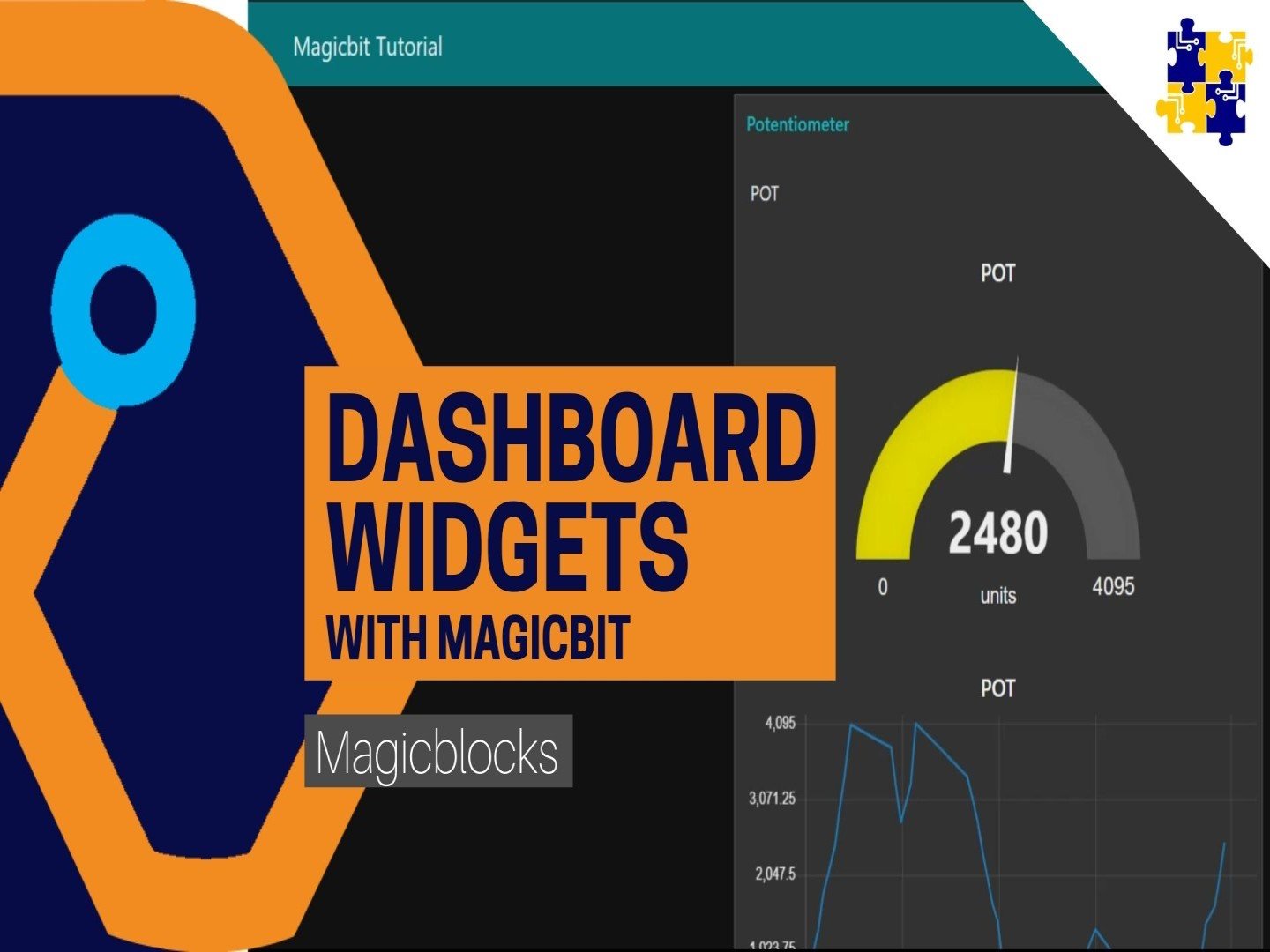 Use Dashboard Widgets With Magicbit Magicblocks Hackster Io - Gradient Arts - Premium 4K Collection