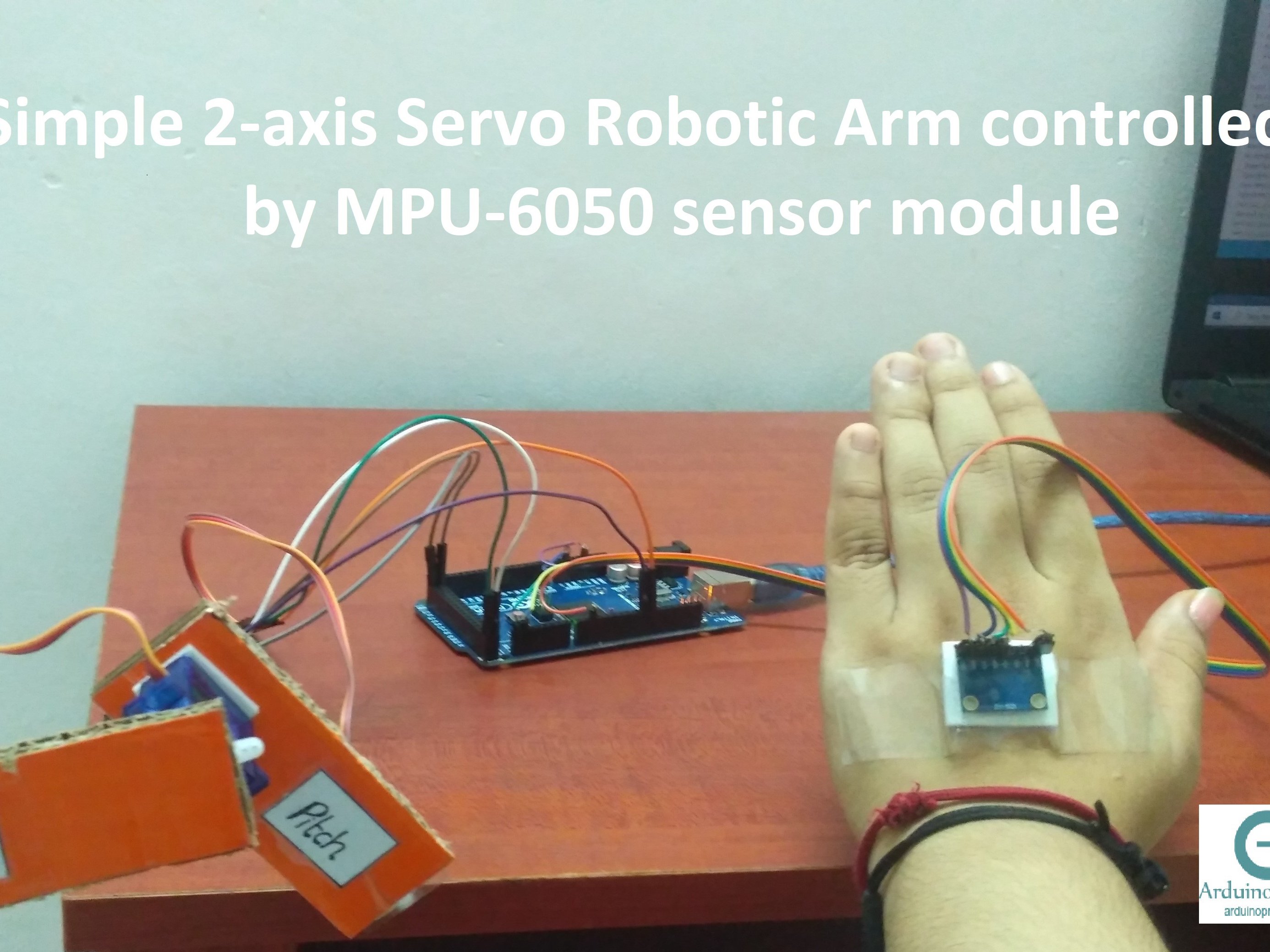 Mpu6050 Controlled Servo Arm Instructables - Best Mountain Designs in Mobile
