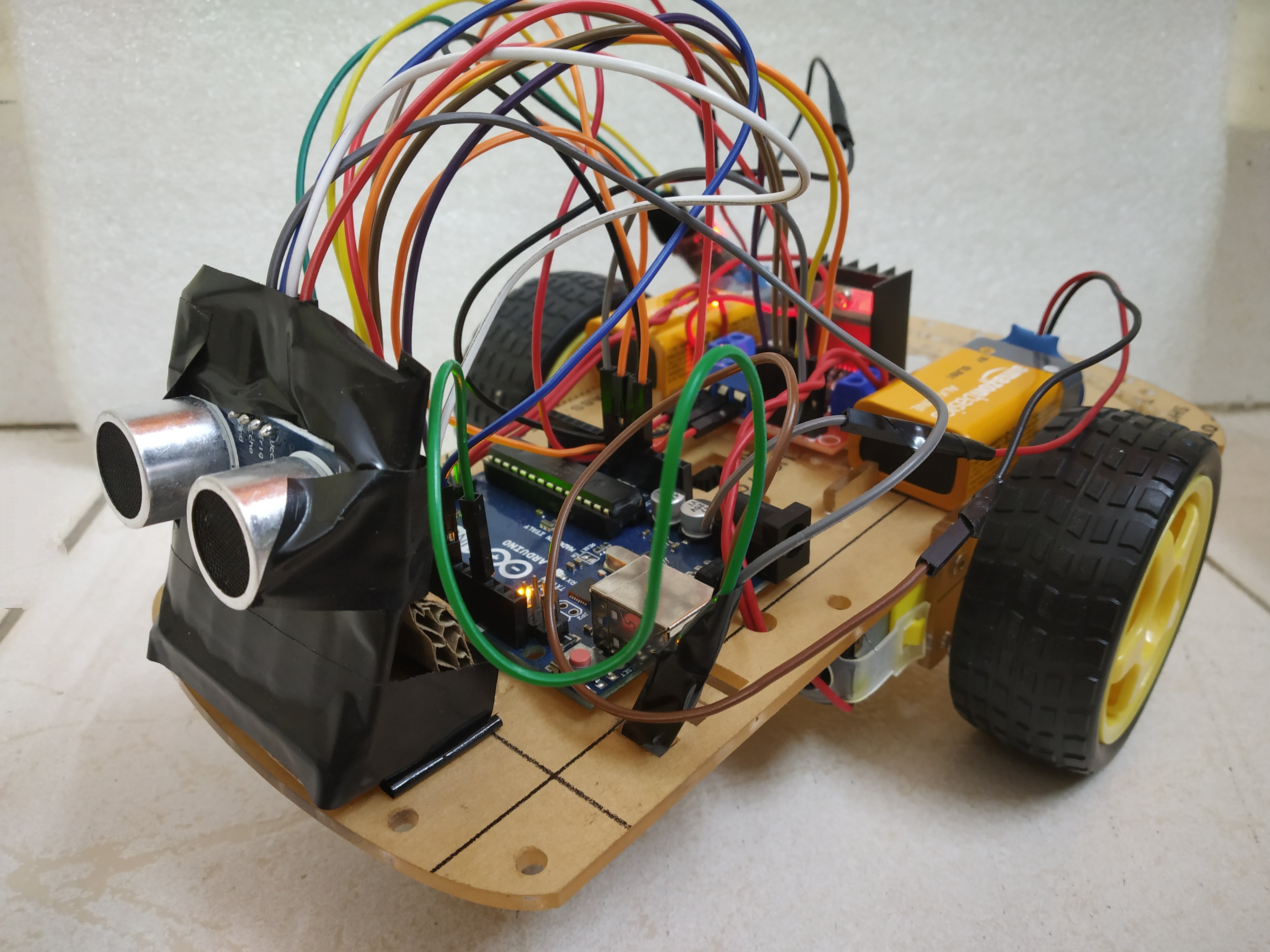 Obstacle Avoidance Car Using Raspberry Pi Hackster Io - Premium Abstract Photo Gallery - Retina
