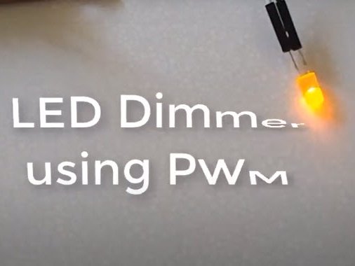 Visuino Ramps For Pulse Width Modulation Pwm Using Led 8 Steps - Premium City Illustration Gallery - Mobile