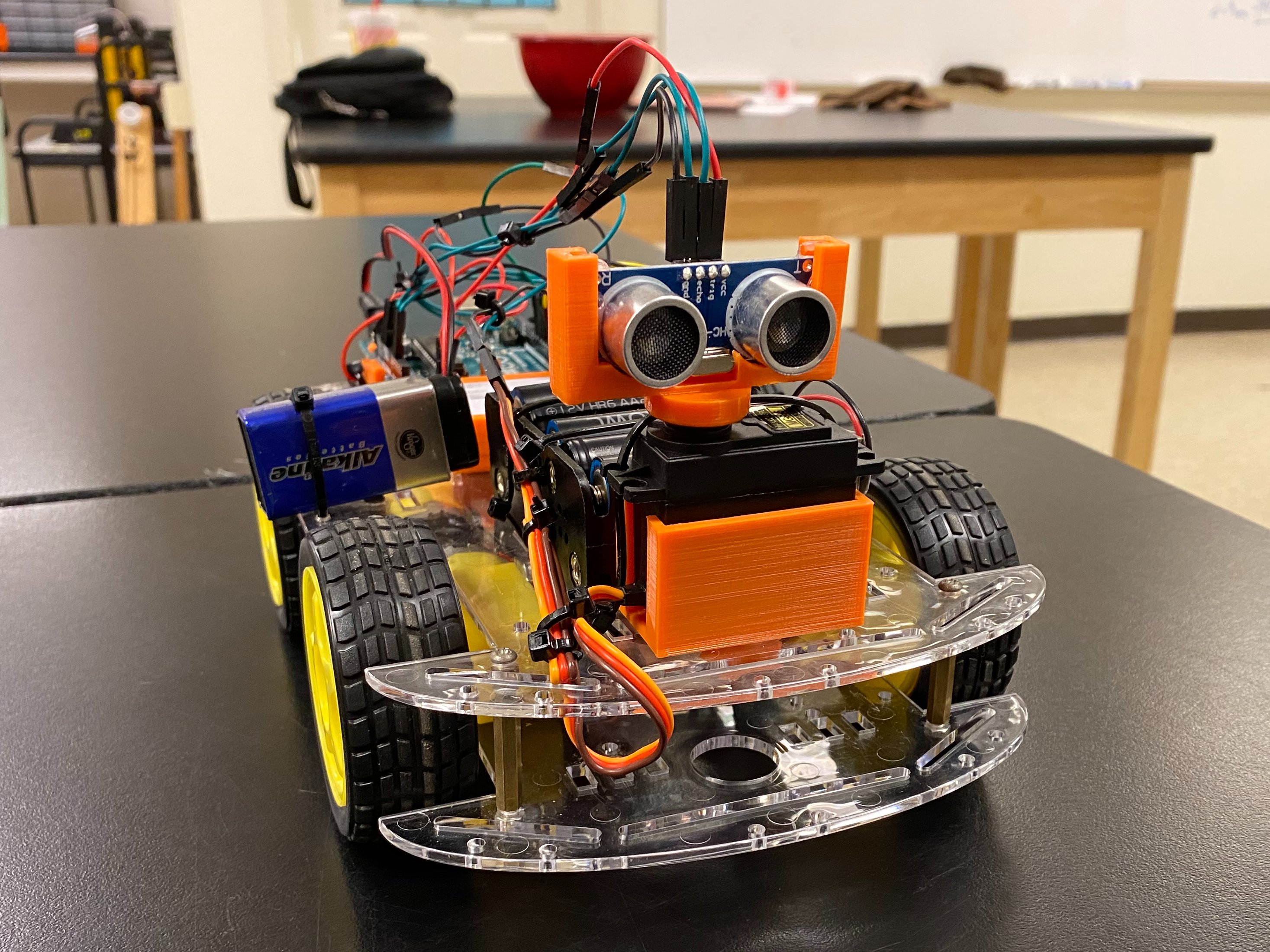 Obstacle Avoiding Pit Avoiding Car Hackster Io - Best Light Patterns in HD