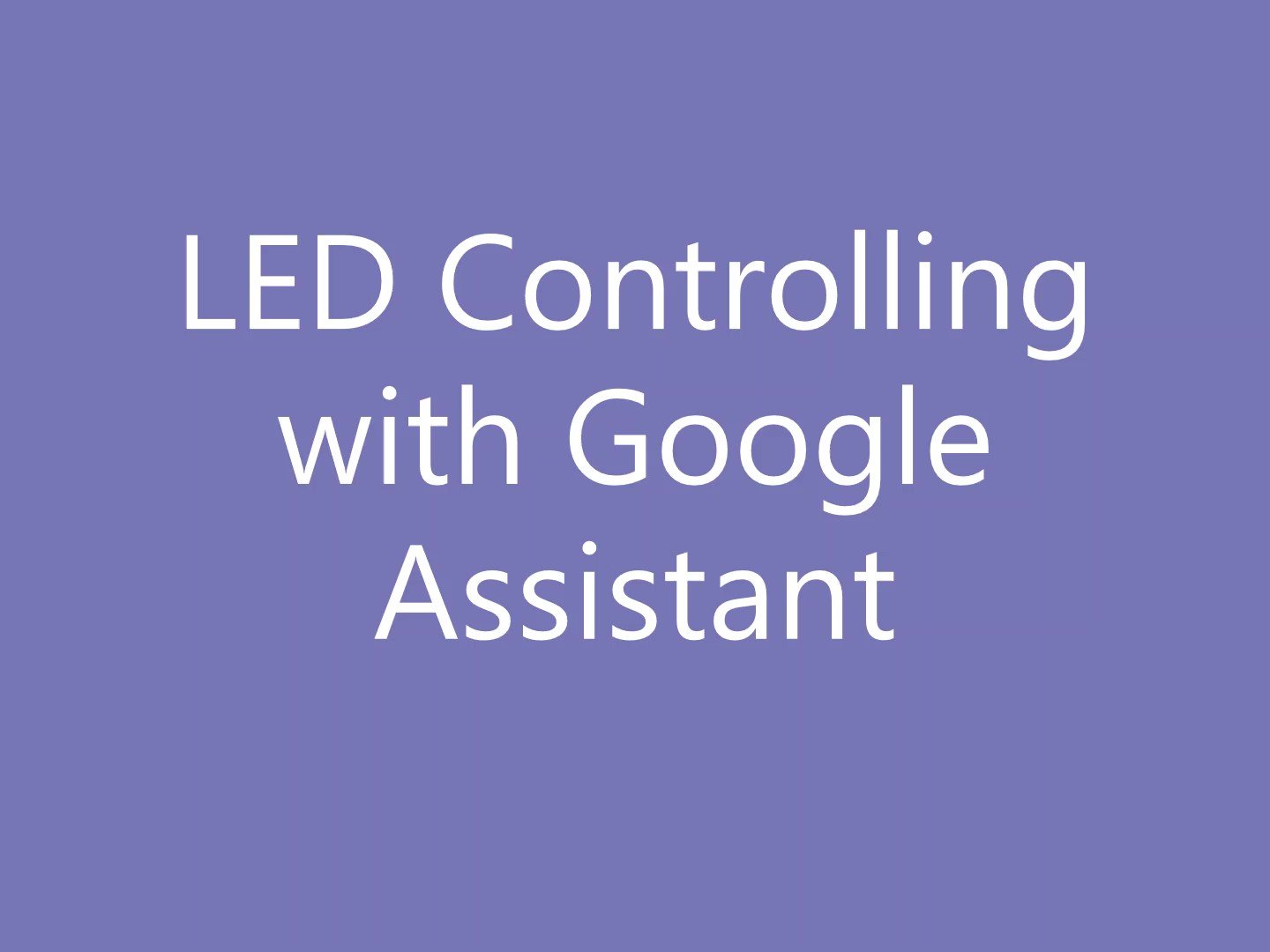 Led Control Over Google Assistant Hackster Io - Nature Pattern Collection - HD Quality