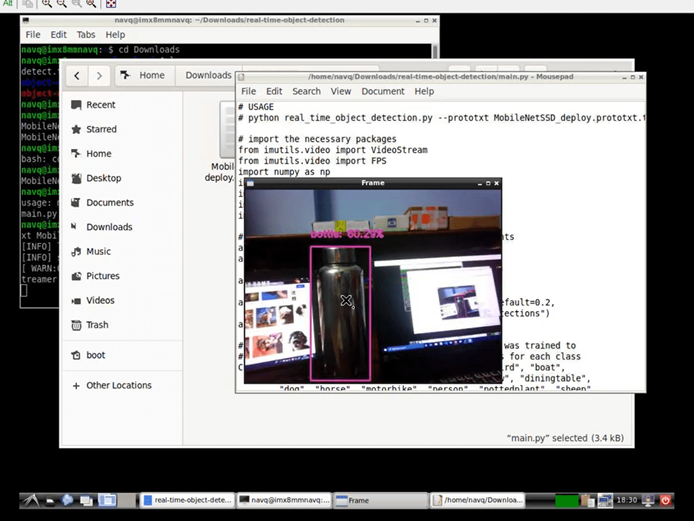 Object Detection Using Mobilenet Single Shot Detector Hackster Io - Premium Mountain Photo Gallery - 8K
