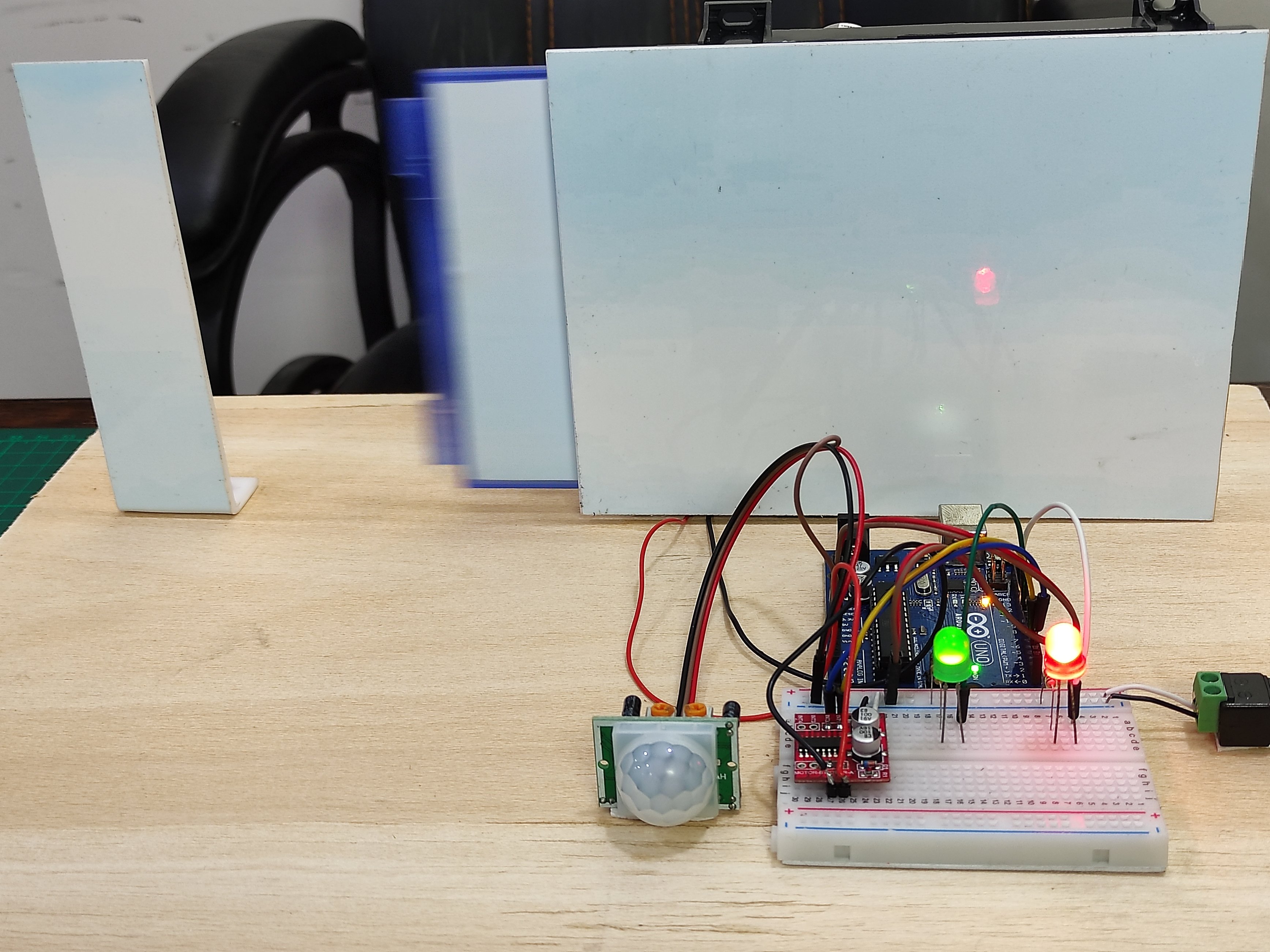 How To Make Arduino Based Automatic Door Opening Hackster Io - Geometric Art Collection - HD Quality