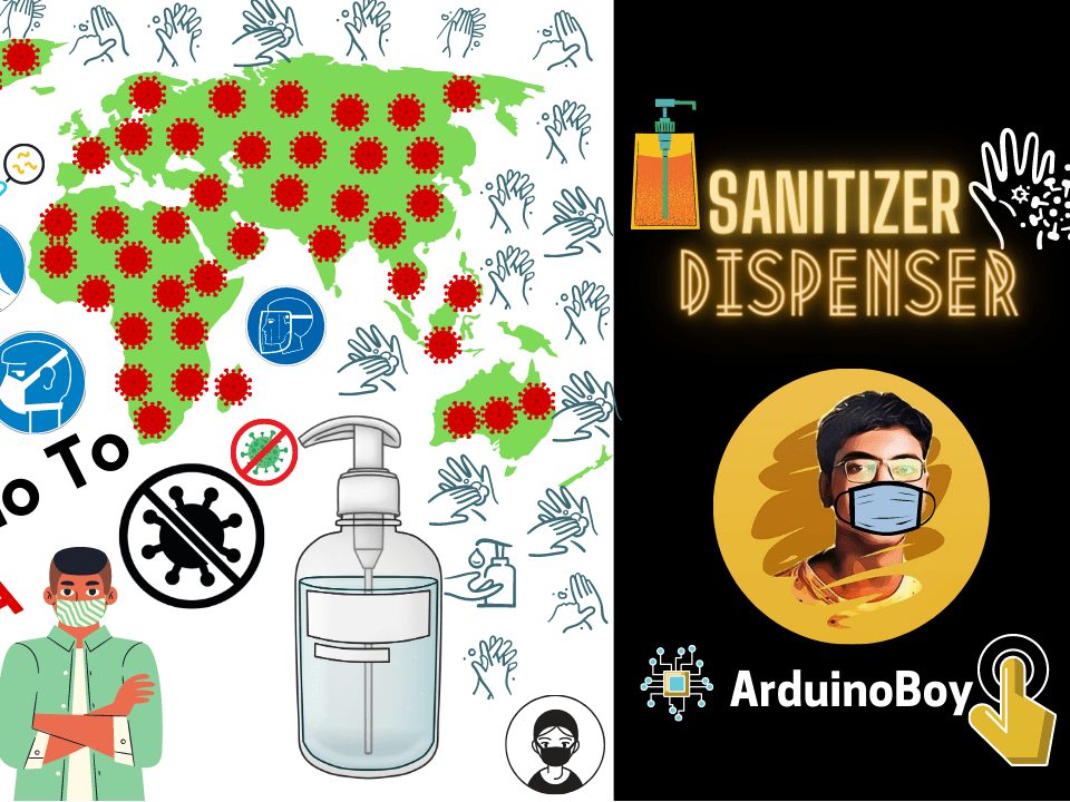 Touchless Soap Sanitizer Dispenser Hackster Io - Premium Ocean Photo Gallery - Desktop