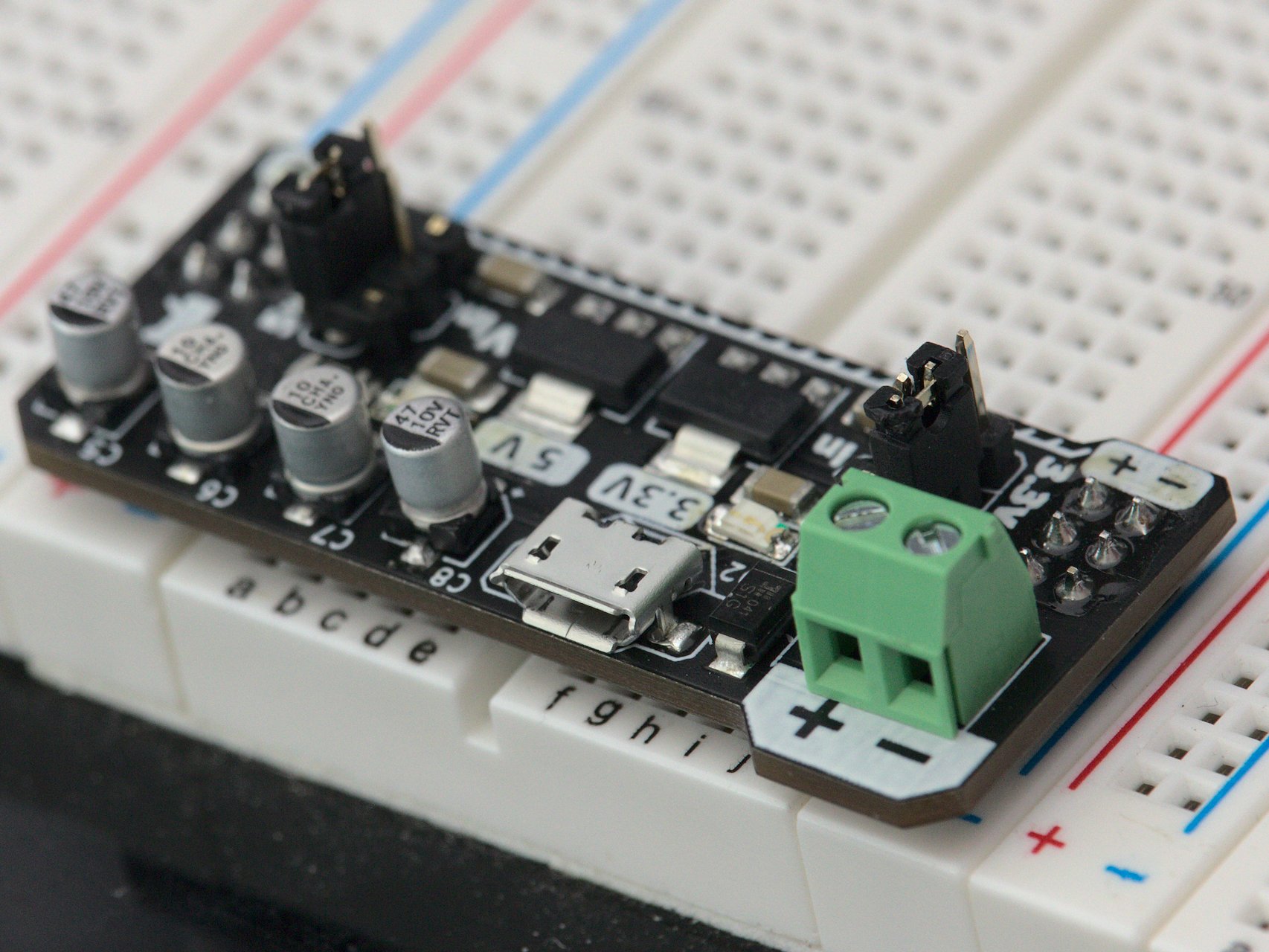 Custom Designed Breadboard Power Module Hackster Io - Creative 4K Landscape Designs | Free Download
