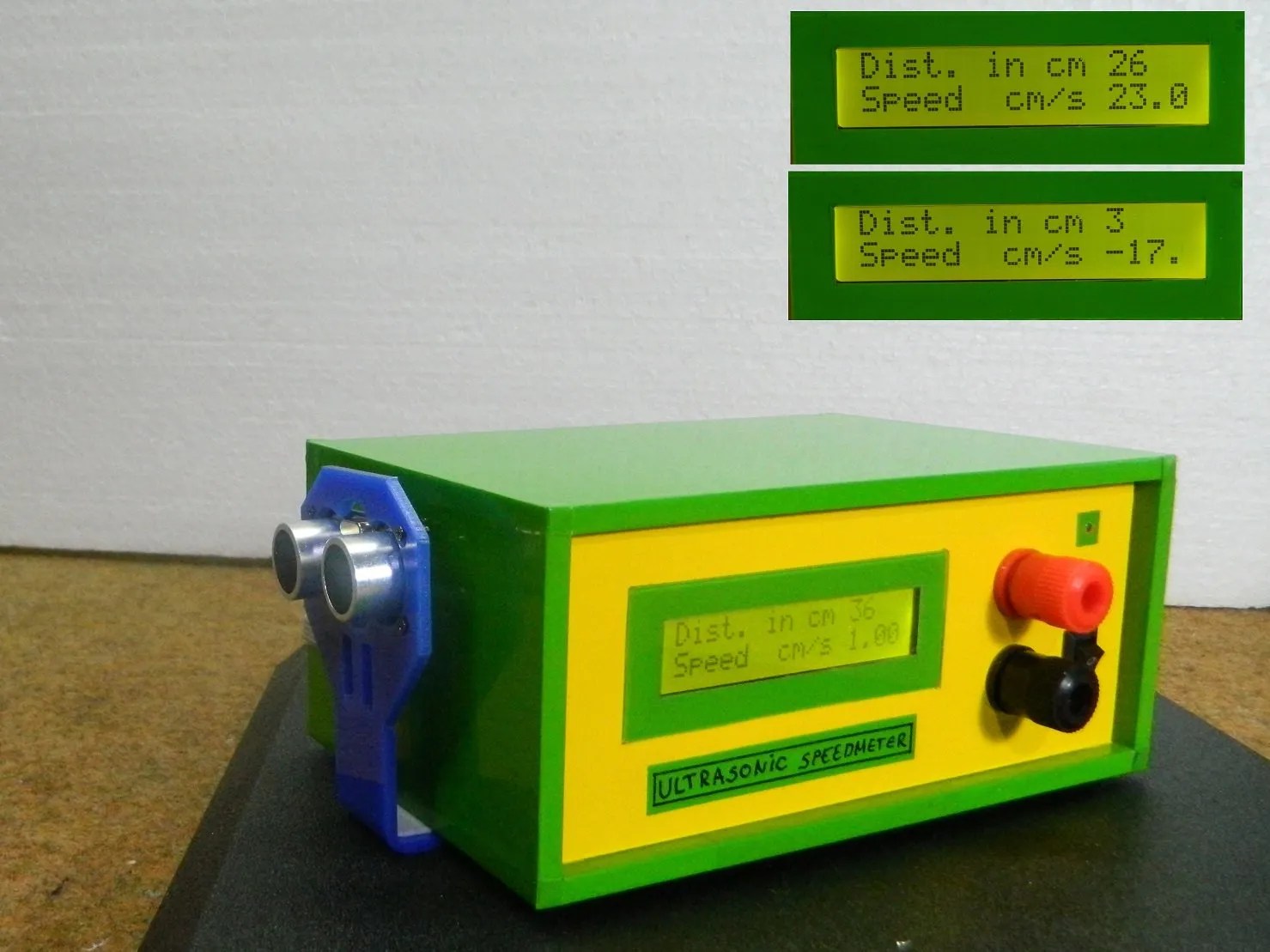 Speed Measurement Using Hc Sr04 Ultrasonic Sensor Hackster Io - HD Mountain Designs for Desktop