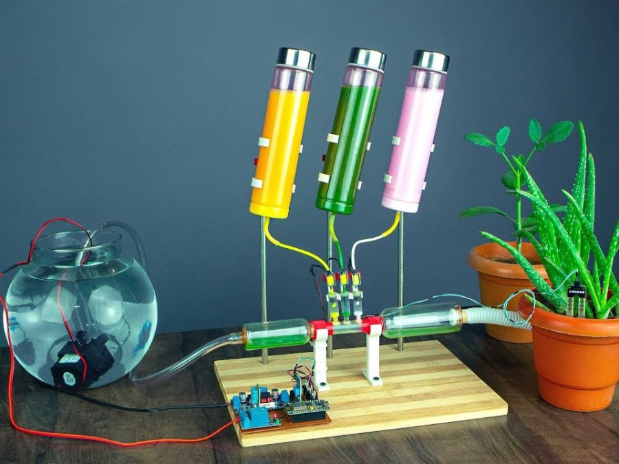 Iot Based Fertilizer System For Smart Agriculture Hackster Io - Geometric Arts - Creative Retina Collection