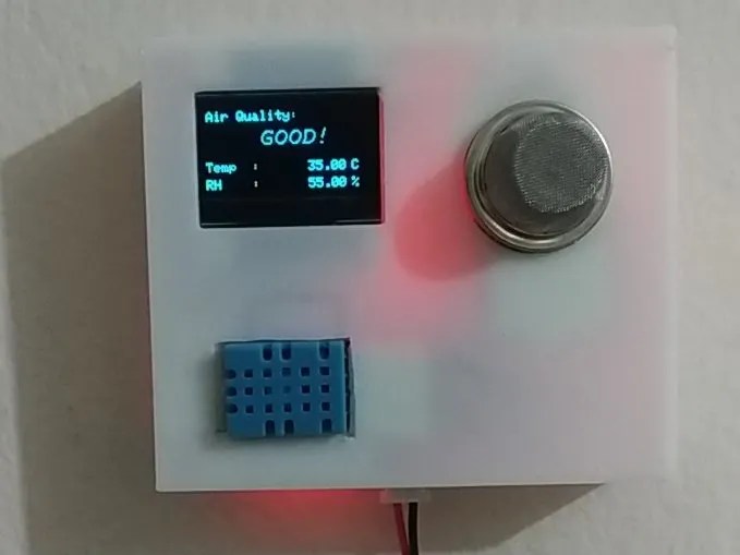 Air Quality Monitor Hackster Io