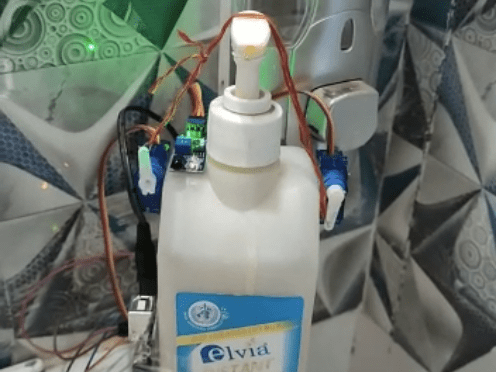 Voice Controlled Soap Dispenser Hackster Io - Download Perfect Vintage Picture | Retina