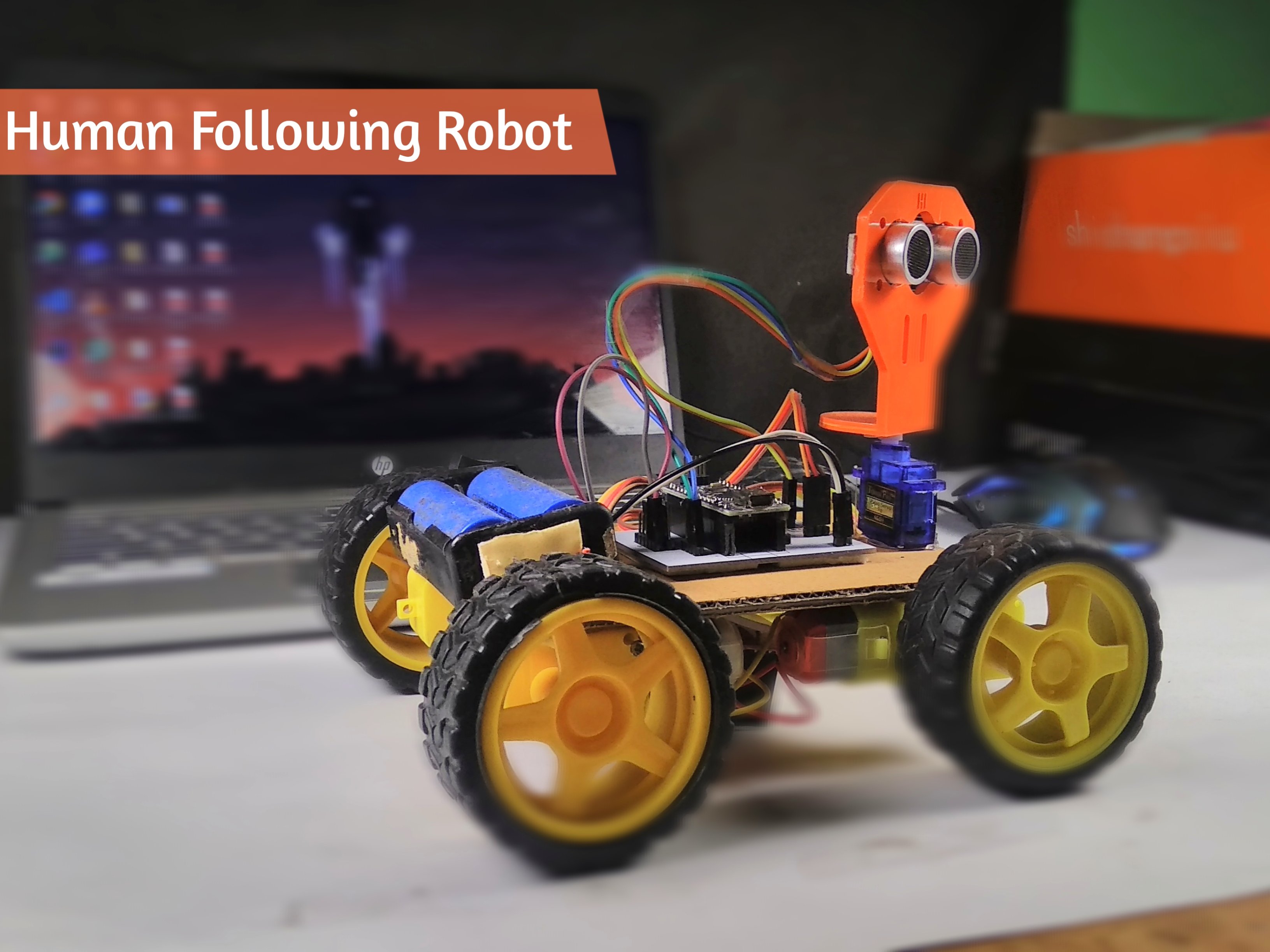 Human Following Robot Using Arduino Uno Hackster Io - Premium Ocean Wallpaper Gallery - Mobile