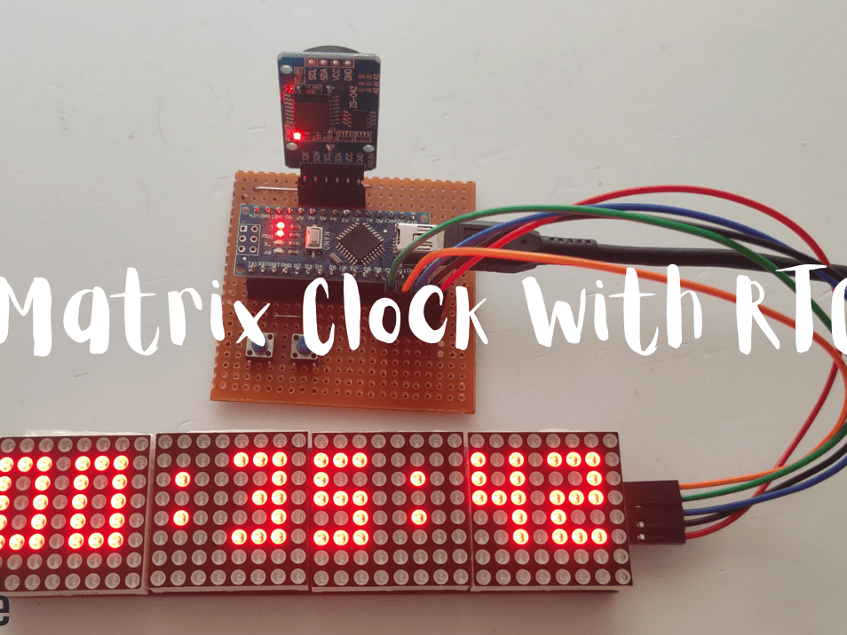 Arduino Led Clock With Ds3231 Rtc Module Hackster Io - Professional Full HD Colorful Illustrations | Free Download
