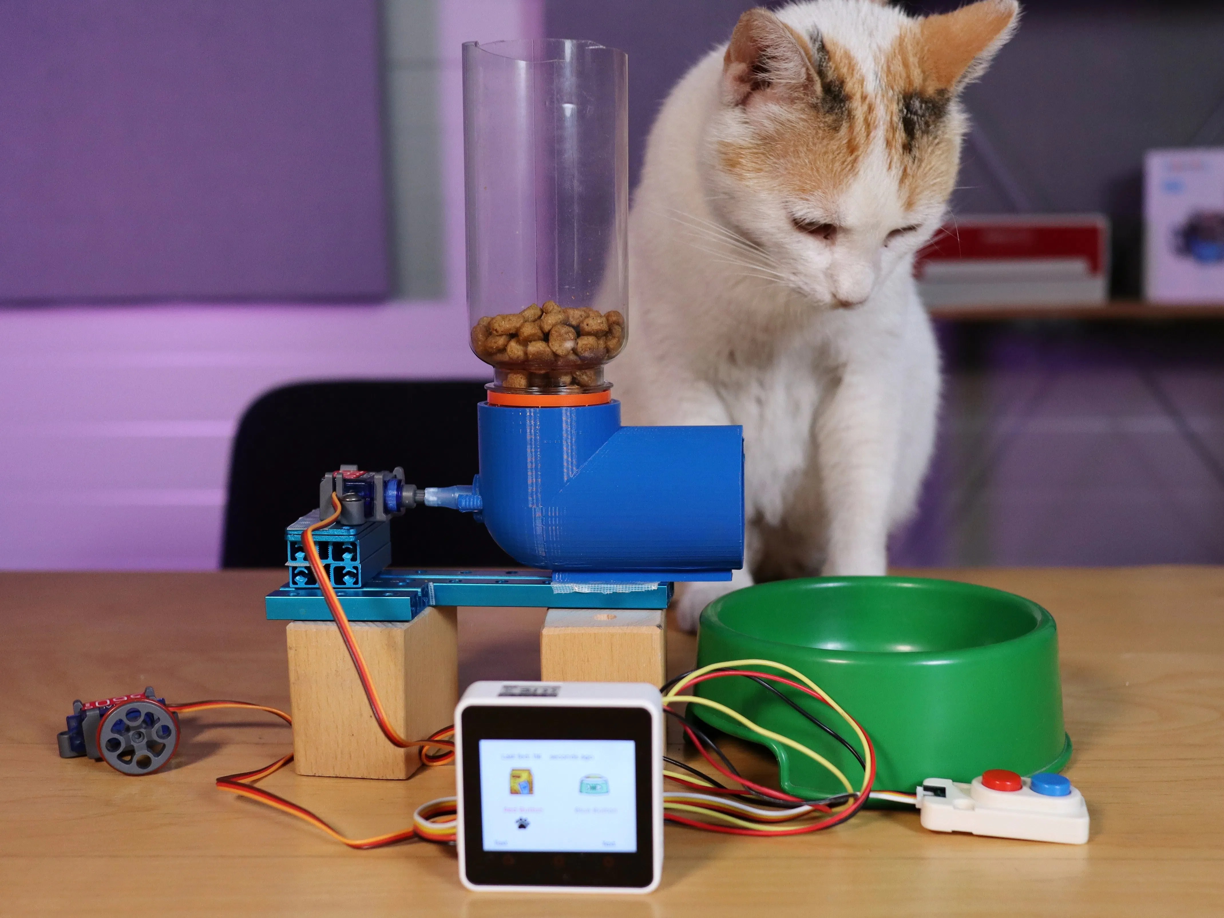 Smart Automatic Fish Pet Feeder Hackster Io - Geometric Image Collection - Ultra HD Quality