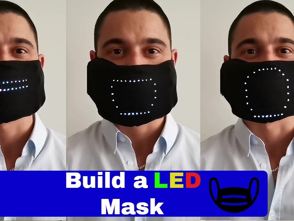 Awesome Led Mask Hackster Io - Incredible 4K Geometric Textures | Free Download