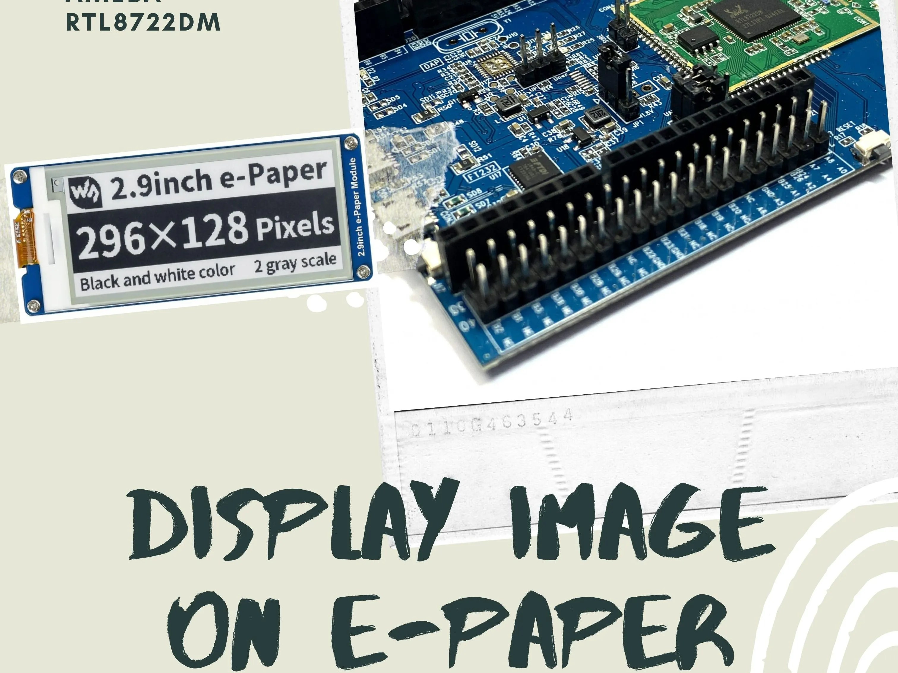 Display Images On E Paper Hackster Io