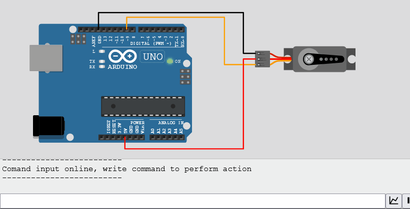 Arduino Simulator Control Servo Motor Angle Serial Monitor Hackster Io - Stunning Abstract Illustration - Ultra HD