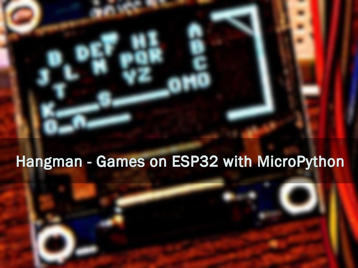Hangman Game On Esp32 With Micropython Hackster Io - Geometric Background Collection - 4K Quality