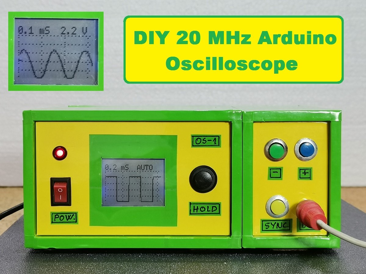Diy Simple 20 Khz Arduino Oscilloscope On Nokia 5110 Lcd Hackster Io - Premium City Picture Gallery - Retina